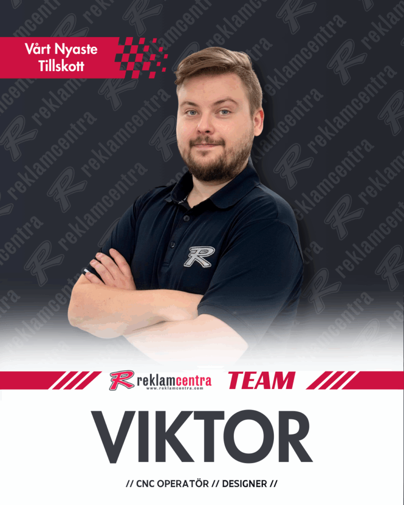 Porträtt bild på Viktor