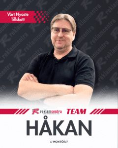 Porträtt bild på man, introducerar Håkan